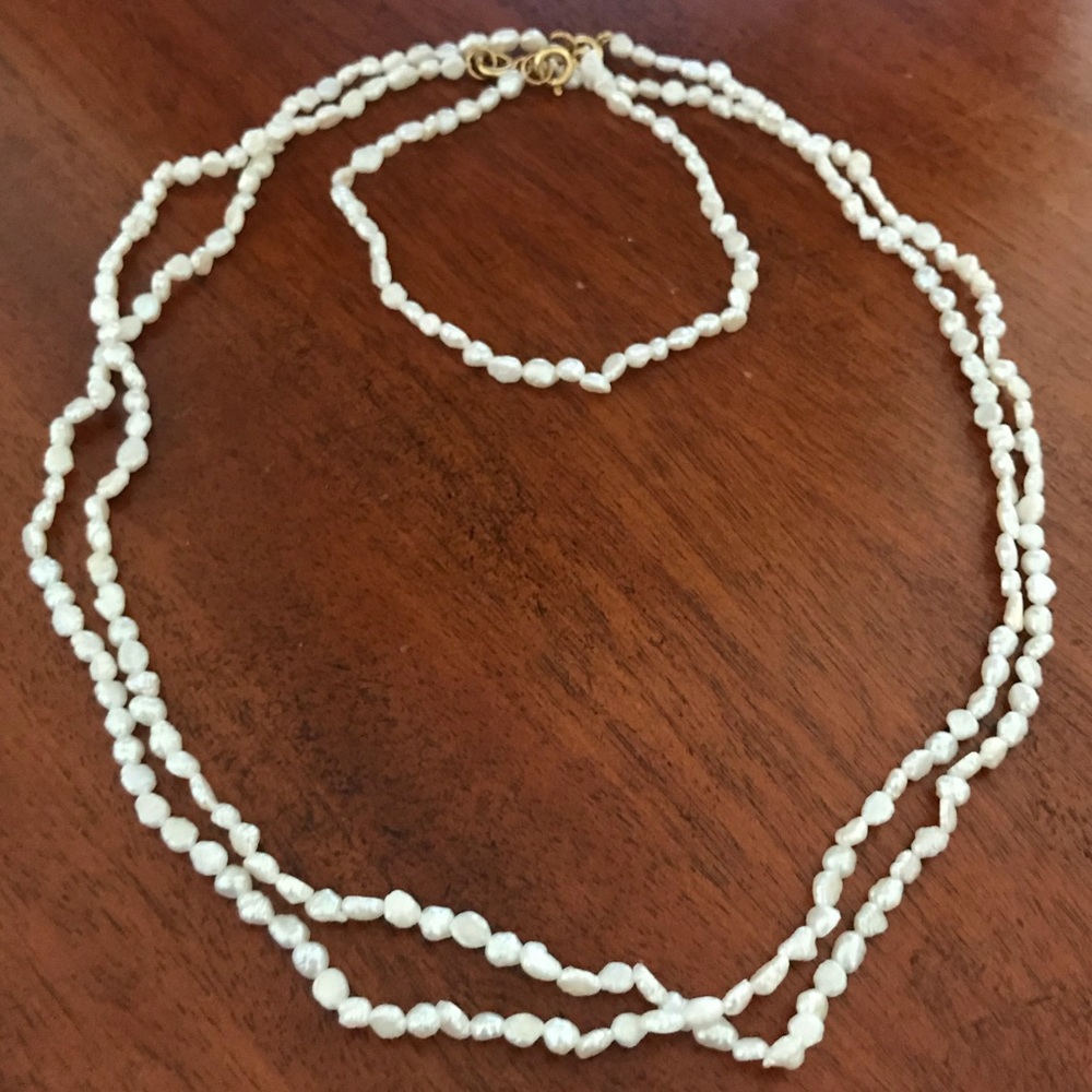 Vintage Rice Pearl Set - Picture 6 of 8